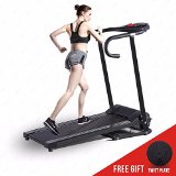 H.B.S Portable Folding Electric Running machine Motorized Treadmill Fitness Exercise Home Gym