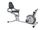 Sunny Health & Fitness SF-RB4601 Stationary Recumbent Exercise Bike with Pulse Monitor (300lbs Capacity)