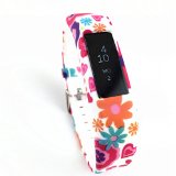 Silicone strap for Fitbit Alta Wrist Replacement Band Smart Watch Fitness Strap Accessory (Flower-09)