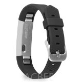 ACBEE Watch Buckle Design Band for Fitbit alta,Perfect Replacement Of Original Band.Never fall off (Classic Black)