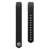 Fitbit Alta Bands, Bluesim Fitbit Alta Classic Accessory Replacement Band with Metal Clasp, 1pc, Black, Small