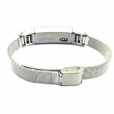 Lwsengme Steel Replacement Bands for Fitbit Alta Classic Accessory (Steel-03)