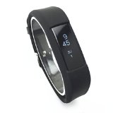 Silicone strap for Fitbit Alta Wrist Replacement Band Smart Watch Fitness Strap Accessory (Black)