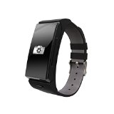 Toprime®U20 Fitness Tracker with Heart Rate Monitor Sleep Monitor Pedometer Watch Anti-lost Bluetooth Sync,Black