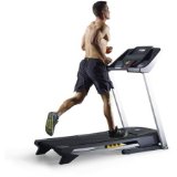 Gold’s Gym 420 Treadmill with SpaceSaver Design and Heart Rate Monitor