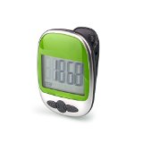 PINGKO Outdoor Multi-function Portable Sport Pedometer Step/distance/calories/ Counter – Green