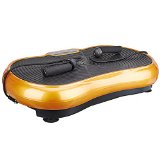 Pinty Full Body Exercise Vibration Platform Crazy Fit Fitness Machine (Gold)