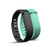 Fitbit Replacement Bands for Fitbit Flex. Small – Black and Teal – Two Pack. Offered by Teak Products