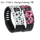 TreasureMax Sports Soft Silicone Rubber Band Cover/Protective Sleeve/ Protective Case Cover /Sleeve Protector with Various Colors Available for Fitbit Charge/ Charge HR