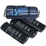 Ultimate Body Press Exercise Sandbag with 3 Water Filler Bags, 50-105 lbs