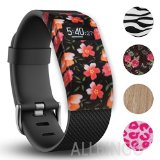 Fitbit Charge/HR Silicone Sock – More Styled and Super Cute – Fitbit Charge/Fitbit Charge HR Secure Band Cover Accessory with Different Colors and Patterns – Personalize Fitbit Charge/HR Wristband