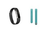 Fitbit Alta (Small, Black) + Accessory Band (Small, Teal)