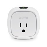 Wemo Insight Switch, Wi-Fi smart plug, control lights and appliances from your phone, manage energy costs, works with Amazon Alexa