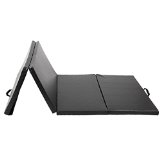 Hot New 4’x8’x2″ Gymnastics Mat Thick Folding Panel Gym Fitness Exercise Mat Black