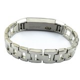 Lwsengme Steel Replacement Bands for Fitbit Alta Classic Accessory (Steel-02)