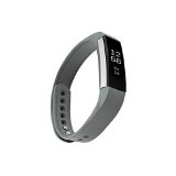 TreasureMax Accessories Replacement Genuine Leather Strap Wrist band for Fitbit Alta/ Fitbit Alta Bands/Fitbit Alta Leather band/ Fitbit Alta Wristband/ Fitbit Alta Band (No Tracker)