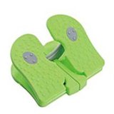 Raku Stepper Stepping machine Twist Shape Mini Stepper Sitting Stepper (Green)