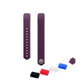 Replacement Band for Fitbit Alta,CreateGreat Classic Wristband Strap Bracelet with Secure Silicone Fasteners Metal Clasps for Fitbit Alta/Fitbit Alta Band/Fitbit Alta Bands(No Tracker)