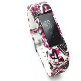 Silicone strap for Fitbit Alta Wrist Replacement Band Smart Watch Fitness Strap Accessory (Flower-05)