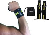 BEAR Premium 12″ Heavy Duty Wrist Wraps- Olympic Lifting and Crossfit Edition