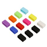 Fitbit Fastener Ring, Bluesim Silicon Fastener Rings for Fitbit Alta Wireless Activity Bracelet Sport Wristband, Multicolor, 12pcs