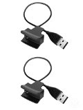 Fitbit Alta Charger, BeneStellar Replacement Charger Charging Cable for Fitbit Alta Smart Fitness Watch (Black 2-Pack)