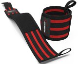 Wrist Wraps by Rip Toned – 18″ Professional Grade With Thumb Loops – Wrist Support Braces for Men & Women – Weight Lifting, Crossfit, Powerlifting, Strength Training – Bonus Ebook – Lifetime Warranty