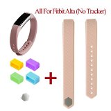 Fitbit Alta Bands Mysuntown Fitbit Alta Replacement Accessory Classic Band(Light Pink S)