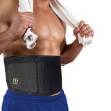 Just Fitter Premium Waist Trainer & Trimmer Ab Belt For Men & Women. More Fully Adjustable Than Other Stomach Slimming Sauna Belts. Provides Best Support For Lower Back & Lumbar. Results Guaranteed.