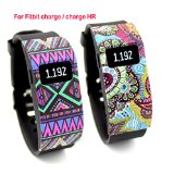 VOMA USA Band Cover for Fitbit Charge/Fitbit Charge HR Slim Designer Sleeve Protector Accessories(002)