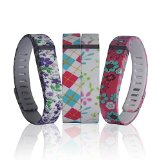 DDup 4pcs Replacement Wrist Bands for Fitbit Flex