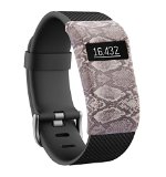 Moretek Band Cover for Fitbit Charge/Fitbit Charge HR Slim Designer Sleeve Protector accessories (Cloth)