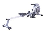 Sunny Health & Fitness SF-RW5612 Magnetic Rowing Machine with Dual Function Stand-up Bicep Curls