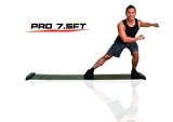 Balance 1 Slide Board Pro-90 Inch(7.5FT) Super Smooth Board with free Lycra booties!