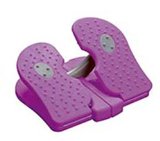 Raku Stepper Stepping machine Twist Shape Mini Stepper Sitting Stepper (Purple)