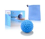 Foot Massage Ball By GLOUE – Sports Outdoor Foot and Back Pain Relief – Highly Recommended for Plantar Fasciitis – Deep Tissue Acupressure – Reflexology Trigger Point Sensory Therapy (Blue)