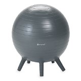 Gaiam Kids Stay-N-Play Balance Ball, Grey