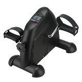 Mini Pedal Exercise Bike LCD Display Portable Cycle Fitness Exerciser Arm Leg Home Gym