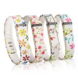 RedTaro 4PCS Replacement Bands with Metal Clasps for Fitbit Flex / Wireless Activity Bracelet Sport Wristband / Fitbit Flex Bracelet Sport Arm Band (No tracker, 4PCS Replacement Bands Only)