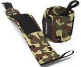 Wrist Wraps by Rip Toned – 18″ Professional Grade With Thumb Loops – Wrist Support Braces for Men & Women – Weight Lifting, Crossfit, Powerlifting, Strength Training – Bonus Ebook – Lifetime Warranty