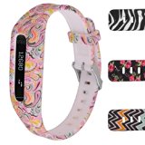 Fitbit One Buckle Bracelet – Adjustable Wristband and Wristwatch Style – Fitbit One Silicone Replacement Secure Band with Chrome Watch Clasp and Fastener Buckle – Fix the Tracker Fall Off Problem
