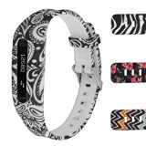 Fitbit One Buckle Bracelet – Adjustable Wristband and Wristwatch Style – Fitbit One Silicone Replacement Secure Band with Chrome Watch Clasp and Fastener Buckle – Fix the Tracker Fall Off Problem