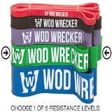 WOD Wrecker Pull Up Band, Single Band, Green