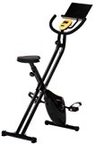 Merax® Folding Upright Magnetic Exercise Bike with Pad Holder