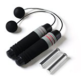 Ropeless Jump Rope Weighted Jump Rope Adjustable Crossfit Speed Rope, Best for Double Unders, Exercise, Crossfit, WOD, Boxing, MMA Training Fitness