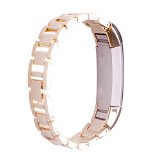 Fitbit Alta Band, Newest Premium Stainless Steel Replacement Accessory Metal Watch Bands Bracelet Strap for Fitbit Alta (No Tracker) (Gold)