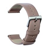 bayite Accessory 23mm Leather Watch Bands for Fitbit Blaze Smart Watch Mist Grey Small 5.5 – 6.7 inches
