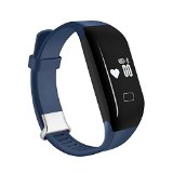Jeemak Bluetooth 4.0 Smart band Heart Rate Monitor Smart Bracelet Wristband Fitness Tracker for iPhone Android Phone