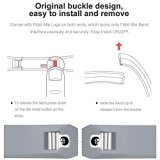 I-SMILE 2pcs Newest Replacement Wristband With Secure Clasps for Fitbit Alta Only(No tracker, Replacement Bands Only)