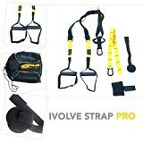 IVOLVE SUSPENSION TRAINER STRAP PRO Suspension Body Fitness Trainer Strap Band, Resistance Home Gym Fitness Training Strap Band, Military Training Strap Band, BEST QUALITY